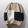 Männer Pullover 2023 Pullover Stricken Pullover Hohe Qualität Rollkragen Gestrickte Warme Männer Jumper Slim Fit Casual