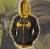 Erkek Hoodies Sweatshirts Erkek 3D Baskı Kahraman Cosplay Fist Daniel Thomas Rand-K'ai Rol Oyun Günlük Kapüşonlu Kazak S-5XL YQ231027