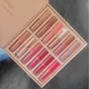 12pcs fl0rmar 액체 립글로스 컬렉션 립스틱 세트 섹시 립글로스 키트 화장품 루즈 a levre maquillage