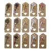 Autres fournitures de fête d'événement 50pcs décoration de mariage bricolage 5 couleurs ouvre-bouteille clé vintage avec étiquettes en papier de remerciement décoration de fête de mariage faveurs et cadeaux 231026