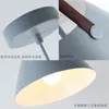 Hängslampor modern minimalistisk personlighet Restaurang Bar Lights Macaron Single Bedroom Study smidesjärn