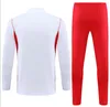 23 24 Nouveaux Flamengo Men Dan Kids Half Pull Tracksuit Soccer Jerseys SetSey