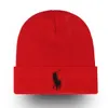 Nouveau Beanie Designer bonnet de luxe polo bonnet chapeau tempérament polyvalent bonnet tricoté lettre chaude POLO design chapeau 22 couleurs L-17