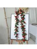 Juldekorationer Julröd frukt Cane Artificial Plant Holiday Christmas Party Decoration Wedding Decoration Christmas Tree Fake Fruit 180cm 231027