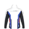 Moto -fans 2023 kostymjacka Spring och Autumn Leisure Hooded Racing Suit anpassad med samma stycke