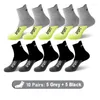 Calzini da uomo 10 paia di alta qualità casual in cotone traspirante uomo corsa sport primavera estate maschio Sox regali taglie forti EUR38-45