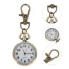 Pocket Watches Watch Student Gifts Hanging Nurses Women Key Chain Glass Miss Keyring Fob