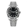 ساعات المعصم 41 ملم Datejust Luxury Watch Men Men Automatic Mechanical Meacphire Glass Veter