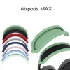 Adecuado para Apple Airpods Max, funda protectora para auriculares, funda para auriculares anticolisión de silicona montada en la cabeza de Apple