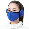 Berets Winter Earmuffs Mask Wrap Ear Unisex Muff Riding Cold-proof Breathable Outdoor Warmer Two-in-one Band Holes Thermal