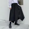 Men's Pants Men Irregular Design Loose Skirts Male Streetwear Hip Hop Gothic Punk Japan Kimono Pant Trousers Stage Clothing2262