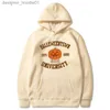 Felpe con cappuccio da uomo Felpe con cappuccio Halloweentown Felpa con cappuccio Halloweentown Est 1998 Pullover Vintage Halloween Town Autunno Maglione unisex Trendy Halloween Party Felpe con cappuccio L231027