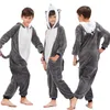 Pijamas Kigurumi Crianças Pijamas Unicórnio Pijamas Para Crianças Animal Dos Desenhos Animados Cobertor Traje Inverno Meninos Meninas Licorne Onesies Macacões 231026