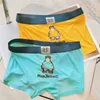 Onderbroek 2 stks/partij Ijs Zijde Heren Ondergoed heren Boxershorts Ultradunne Sexy Transparante Effen Kleur Naadloos Comfortabel