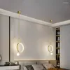 Lampes suspendues LED mur chambre chevet entrée boutique décoration applique lumière fond moderne suspension lustres maison luminaire intérieur