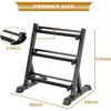 Dumbbells WALMANN Dumbbell Rack Adjustable 3-Tier Weight Stand Heavy Duty Storage For Home Gym(Dumbbells Not Included)