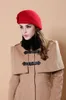 ベレー帽のファッション女性のベレット帽子ビーニー女性キャップフランスフランスのトリルビーウールソフトスチュワーデスハットゴラスプランズ231027
