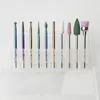 Nail Art Kits 10pcs Machine Remove Cuticle Universal Polishing Home Salon Replacement Parts Tools Pedicure Manicure Drill Bits Set