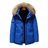 Designer Damen Herren Mäntel Gänsedaunenjacke Herren und Damen Kapuzenjacke Nerzpelzkragen Paarjacke Wintermode Outdoor verdickte warme Designerkleidung