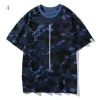 T-shirt da uomo nuove Camouflage estivo Casual Adolescente Moda Stampa Tees Uomo Top Classico Manica corta Taglia M-3XL