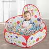 Baby Rail Portable Baby Ball Pool Ball Pit Children's Tent Baby Playpen Baby Park Playground Dry Pool Balls with Basketball HoopL231027