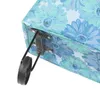 Storage Bags Portable Shopping Cart Wheels Rolling Bag Tote Trolley Foldable Plastic Handle