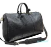 デザイナーダッフルバッグ旅行ファッション最高品質の高級メンズ荷物紳士旅行袋レザーハンドバッグ