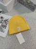 Beanie/Kafatası Kapakları Tasarımcı Arc de Triomphe Süper Şık Gösteri Yüzü Küçük 2023 Sonbahar/Kış Yün Örtü Şapka Moda Çok yönlü Yün Şapka Garantisi Cbak