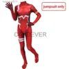 Anime kostymer anime älskling i Franxx 02 noll två 3D -utskrift cosplay kommer för kvinnor halloween come wig bodysuit zentai kostym l231027