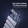 PD 130W Power Bank Fast Charger Laptop Charger Fast Actor for iPhone Xiaomi Samsung Oppo Packt Backup Backup Backup