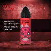 100% d'origine BREZE STIIK FIT 6000 Puffes 15 ml de bouteille Rechargeable 650mAh stylo jetable Vape Pen Pod