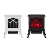 Freestanding Home Heaters Portable Indoor Small 3D Fake Flame Electric Air Heater Home Cast Iron Electric Fireplace