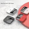 20000mAh Mini Power Bank Dual USB Output Powerbank for iPhone Xiaomi Huawei Samsung Portable External Battery Charger Powerbank