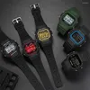 Zegarwatę mężczyzn Electronic Watch Waterproof wielofunkcyjny sportowy sport