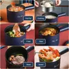 Soup Stock Pots 220V Multifunction Cooker Household SingleDouble Layer Pot Electric Rice Student Dormitory Mini Nonstick Pan 231026