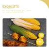 Party Decoration 15 Pcs Fruits Simulation Corn Fake Vegetable Simulated Faux Model Modeling Adornment