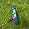 Big dick putter big dick golf putter rainbow golf clubs lunghezza 33/34/35 pollici albero in acciaio con copertura per la testa