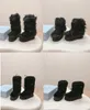 Designer Boots Womens Boots Snow Boot Quilted Nylon Slip-On Shoes Winter Space Shoes Lady Warm Short Boot Designers Sneakers 12 Styles Storlek 35-41