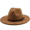 Cappelli a tesa larga Secchiello Panama naturale Cappello jazz in pelle scamosciata a forma morbida Estate Donna Uomo Berretto da sole Protezione UV Fedora 231027