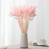 Dekorativa blommor naturliga svansar torkade fluffiga pampas gräs för blommor arrangemang bröllop dekoration hem kök office dekor dekor