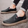 Kleid Schuhe Frühling Herren Loafer Hohe Qualität Flache Sohle Echtes Leder Outdoor Oxford Komfortable Massage Sohlen Casual 231026