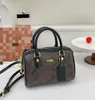 High-end retro verziend Boston-tas met één schouder Mode Crossbody-handkussen Damestassen