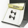 L-M01with Box Designer Jewelry Cuff Links Wysokiej jakości luksusowe spinki do mankietów w całości 262c