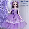 Dolls 60 Cm Cute Cartoon Hildren Long Hair Handmade DIY Moving Doll Dress Up Play House Toys Fashion Christmas Gift 231026