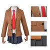 Hot Anime Rascal Does Not Dream of Bunny Girl Senpai Sakurima Mai Azisagawa Sakuta JK School Uniform Woman Cosplay Costume