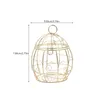 Other Bird Supplies 3pcs Metal Small Feeders Hanging Wild Feeder Outdoor Container Feeding House Type Parrot