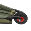 Dumbbells Heavy Duty Wheelbarrow Rustproof Oxford Cloth Folding Practical Large Capacity For Yard