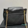 Female Leather Shoulder bag luxurys Women Chain Crossbody Bags High quality Onthego