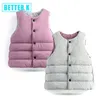 Down Coat Autumn och Winter Korean Jacket For Girls Boys Clothes Children's Clothing Children's Vest 231026