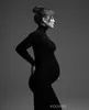 Maternity Dresses For Poshoot Pregnancy Women Bodycon Maxi Long Clothes for Pregnant Pography Babyshower Props 231026